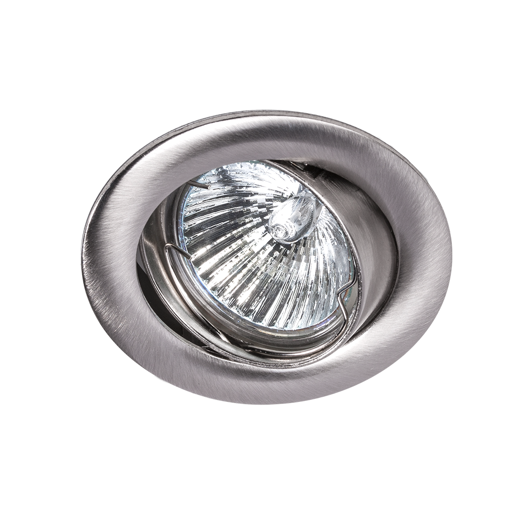 Spot Focus rond kantel 75/82 mm geborsteld staal