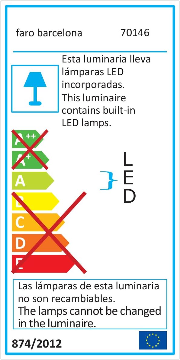 Faro LED - SEDNA SQ 90 Donkergrijze inbouwlamp