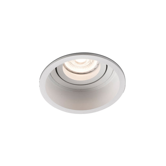 HYDE R Richtbare ronde inbouwlamp, wit